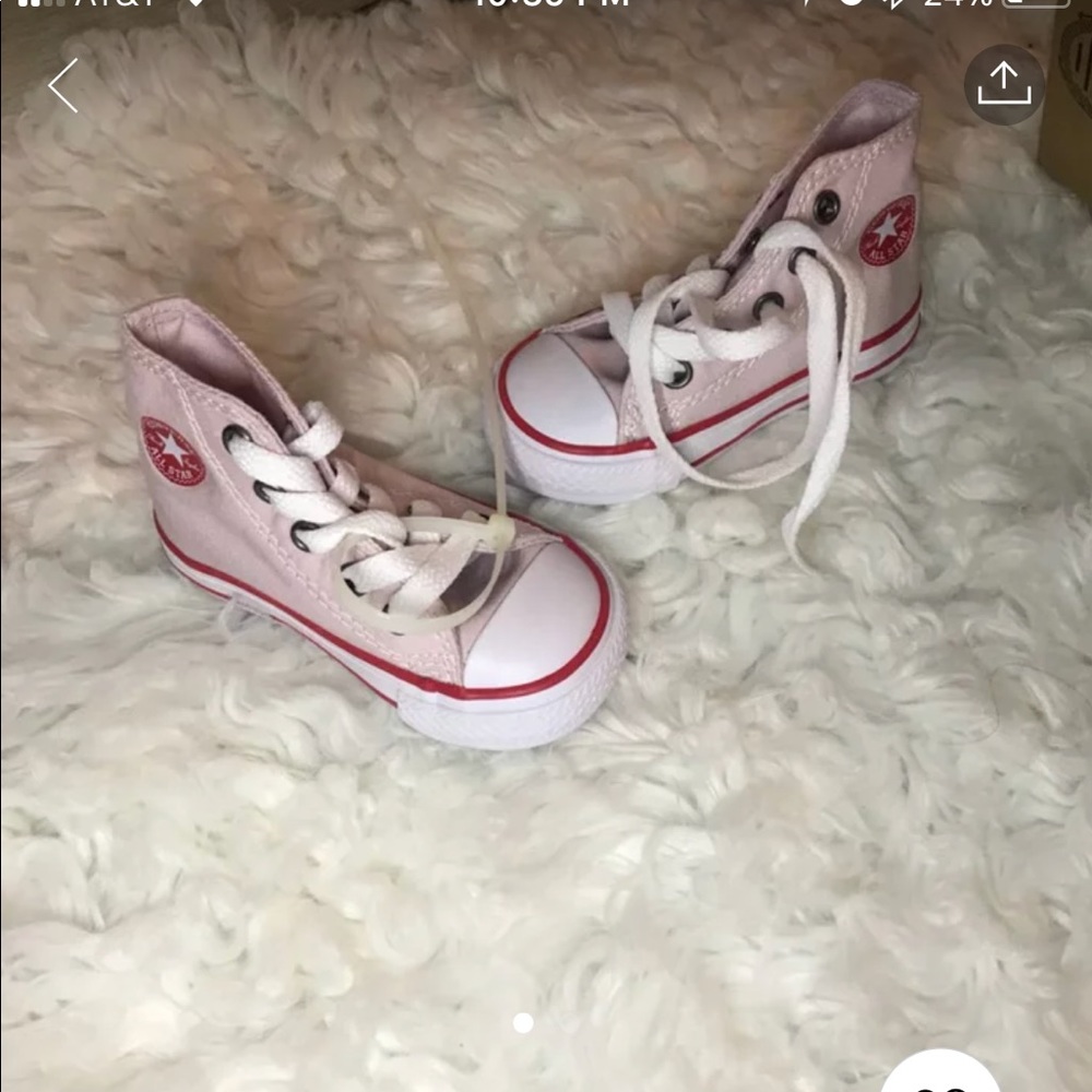 Baby size 4 converses